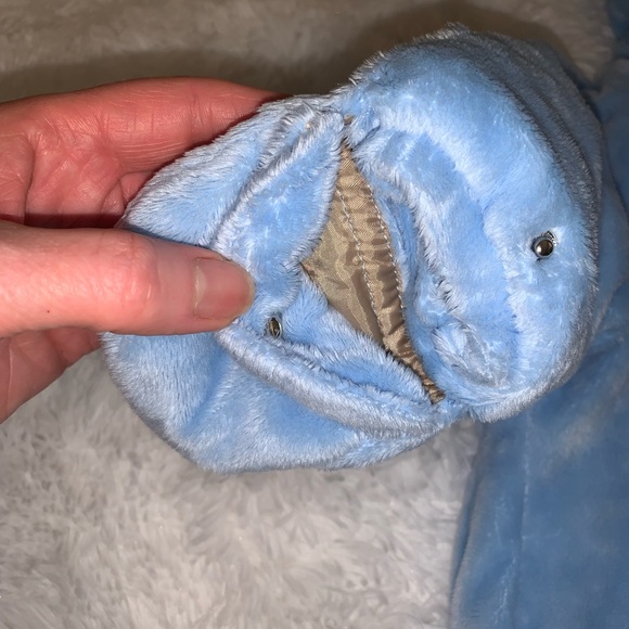 Carter's baby blue cozy/ snow suit/ bunting bag. SZ 0/6 Months - Picture 3 of 9
